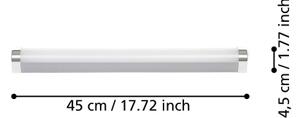 Eglo 99776 - LED Koupelnové osvětlení zrcadla TRAGACETE LED/7,5W/230V IP44 45 cm