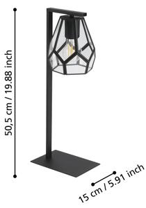 Eglo 43646 - Stolní lampa MARDYKE 1xE27/40W/230V