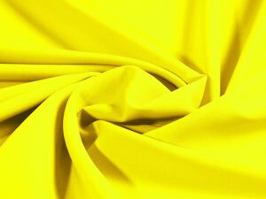 Dekorační jednobarevná látka Rongo RG-047 Fosforově žlutá - šířka 150 cm