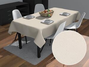 Biante Bavlněný obdélníkový ubrus MONI MO-037 Světle režný 50x100 cm