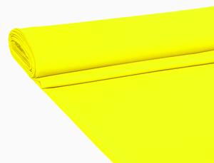 Dekorační jednobarevná látka Rongo RG-047 Fosforově žlutá - šířka 150 cm