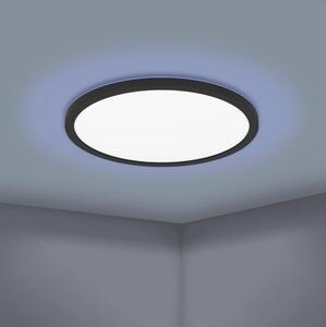 Eglo 900092 - LEDRGBW Stmívatelné stropní svítidlo ROVITO-ZLED/16,5W/230V černá