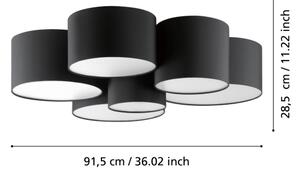 Eglo 99509 - Stropní svítidlo PASTORE 6xE27/40W/230V