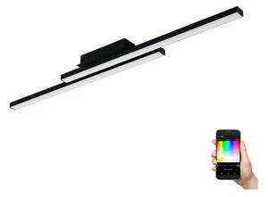 Eglo 900079 - LED RGBW Stmívatelné stropní svítidlo FRAIOLI-ZLED/32W/230V černá