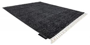 Makro Abra Moderní kusový koberec BERBER 9000 tmavě šedý Rozměr: 140x190 cm