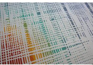 Makro Abra Moderní kusový koberec SCANDI 18216/063 Abstraktní vícebarevný Rozměr: 120x170 cm