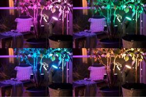 PHILIPS HUE Hue LED White and Color Ambiance Venkovní spotové zemní/ nástěnné svítidlo Philips Lily 17414/30/P7 set 3ks 2000K-6500K RGB