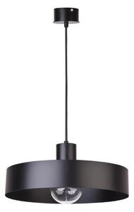 Lustr na lanku RIF 1xE27/60W/230V pr. 35 cm černá