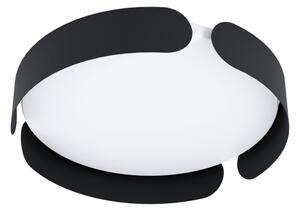 Eglo 99621 - LED Stropní svítidlo VALCASOTTO LED/20W/230V pr. 37 cm černá