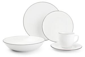 Porcelánová jídelní sada 20 ks pro 4 osoby Puro – Salt&Pepper