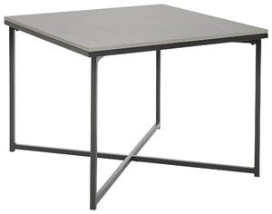 KONFERENČNÍ STOLEK, šedá, černá, kov, keramika, 60/43/60 cm Livetastic, Online Only