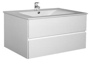 Koupelnová skříňka s keramickým umyvadlem Brunette 100 - A-Interiéry