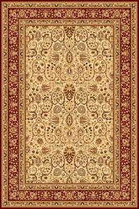 Klasický vlněný koberec Agnella Isfahan Klimene Krémový Rozměr: 200x300 cm