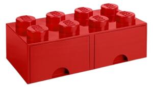 Červený úložný box LEGO® Storage 25 x 50 cm