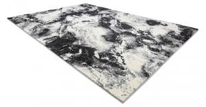 Makro Abra Moderní kusový koberec KAKE 25817657 Mramor černý / bílý Rozměr: 120x170 cm