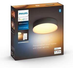 Philips -LED Stmívatelné svítidlo Hue ENRAVE S LED/9,6W/230V pr. 261 mm černá+DO