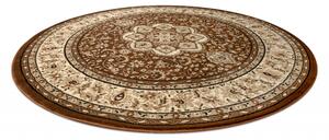 Makro Abra Kulatý koberec klasický ROYAL ADR 1745 hnědý Rozměr: průměr 120 cm