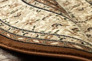 Makro Abra Kulatý koberec klasický ROYAL ADR 521 hnědý Rozměr: průměr 150 cm