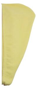 Zaparkorun Ručník - turban na vysoušení vlasů pro děti - žlutý