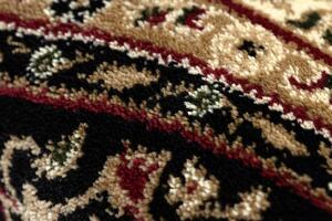 Makro Abra Kulatý koberec klasický ROYAL ADR 521 černý Rozměr: průměr 120 cm