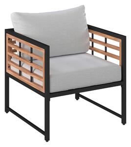 KŘESLO NA TERASU, dřevo, kov, textil Ambia Garden, Online Only
