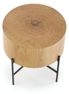HALMAR Odkládací stolek BROOKLYN přírodní dub