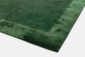 Timzo Moderní kusový koberec Ascot Jednobarevný zelený Rozměr: 80x150 cm