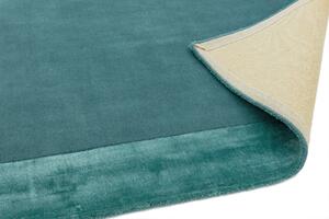 Timzo Moderní kusový koberec Ascot Aqua Jednobarevný modrý Rozměr: 80x150 cm