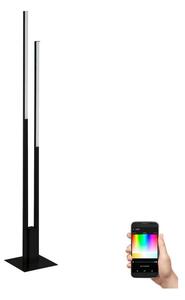 Eglo 900082 - LED RGBW Stmívatelná stojací lampa FRAIOLI-Z2xLED/16W/230V černá