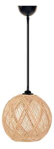 Lustr na lanku JUTE 1xE27/60W/230V béžová