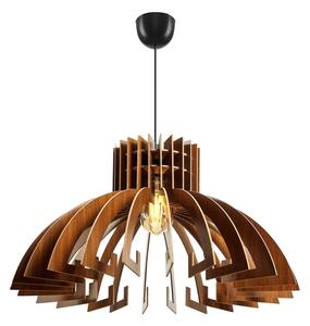 Lustr na lanku 1xE27/60W/230V hnědá pr. 39 cm