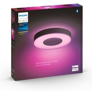 Philips-LED RGB Stmívatelné stropní svítidlo Hue LED/52,5W/230V pr. 425 mm černá