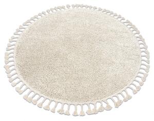 Makro Abra Kulatý koberec BERBER 9000 krémový Rozměr: průměr 160 cm