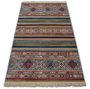 Makro Abra Kusový koberec WINDSOR 22890 modrý bordó Rozměr: 60x100 cm