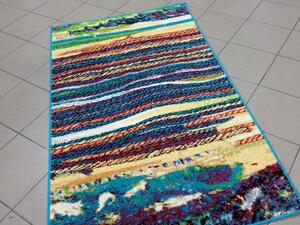 Dětský kusový koberec Agnella Funky Mes Turkus Rozměr: 160x220 cm