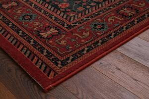 Kusový koberec vlněný Osta Kashqai 4345 300 červený Rozměr: 67x130 cm