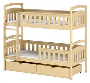 Patrová postel pro dvě děti DITA - 70x160, borovice