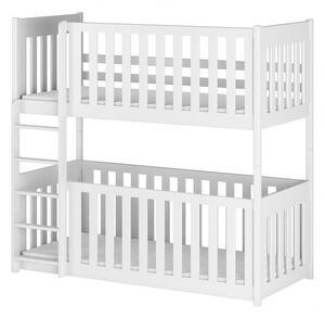Dětská postel PAVLA - 70x160, bílá