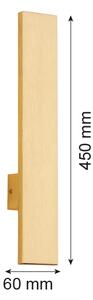 Argon 4724 - LED Nástěnné svítidlo FREEMONT LED/6W/230V 45 cm