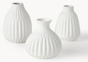 Sada malých porcelánových váz Palo, 3 díly
