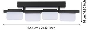 Eglo 98874 - LED Stmívatelný přisazený lustr ERVIDEL 4xLED/4,5W/230V