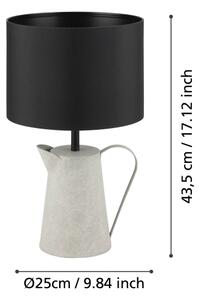 Eglo 43642 - Stolní lampa KENSAL 1xE27/40W/230V