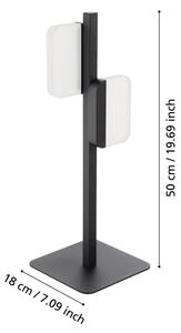 Eglo 98878 - LED Stolní lampa ERVIDEL 2xLED/4,5W/230V