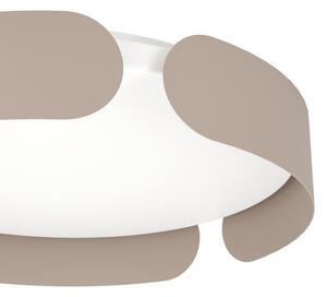 Eglo 99623 - LED Stropní svítidlo VALCASOTTO LED/20W/230V pr. 37 cm hnědá