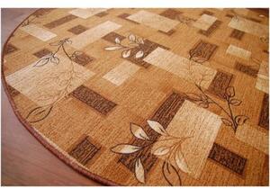 Associated Weavers Kulatý koberec AMALIA hnědý Rozměr: průměr 100 cm