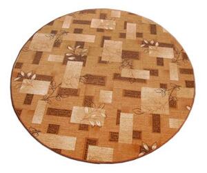 Associated Weavers Kulatý koberec AMALIA hnědý Rozměr: průměr 100 cm
