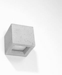 Sollux SL.0991 - Nástěnné svítidlo LEO 1xG9/40W/230V beton