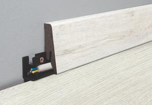 Lišta soklová Naturel bílá, MDF, délka 260 cm, L58C8469