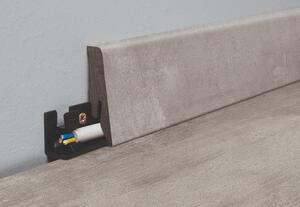 Lišta soklová Naturel šedá, MDF, délka 260 cm, L58C8474