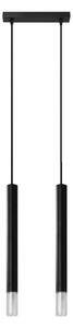 Sollux SL.0961 - Lustr na lanku VIZIER 2xG9/40W/230V černá